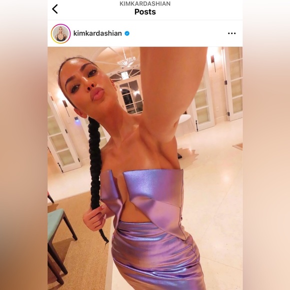 Rick Owens Luxor prong mini dress - as seen on Kim Kardashian - Picture 7 of 7